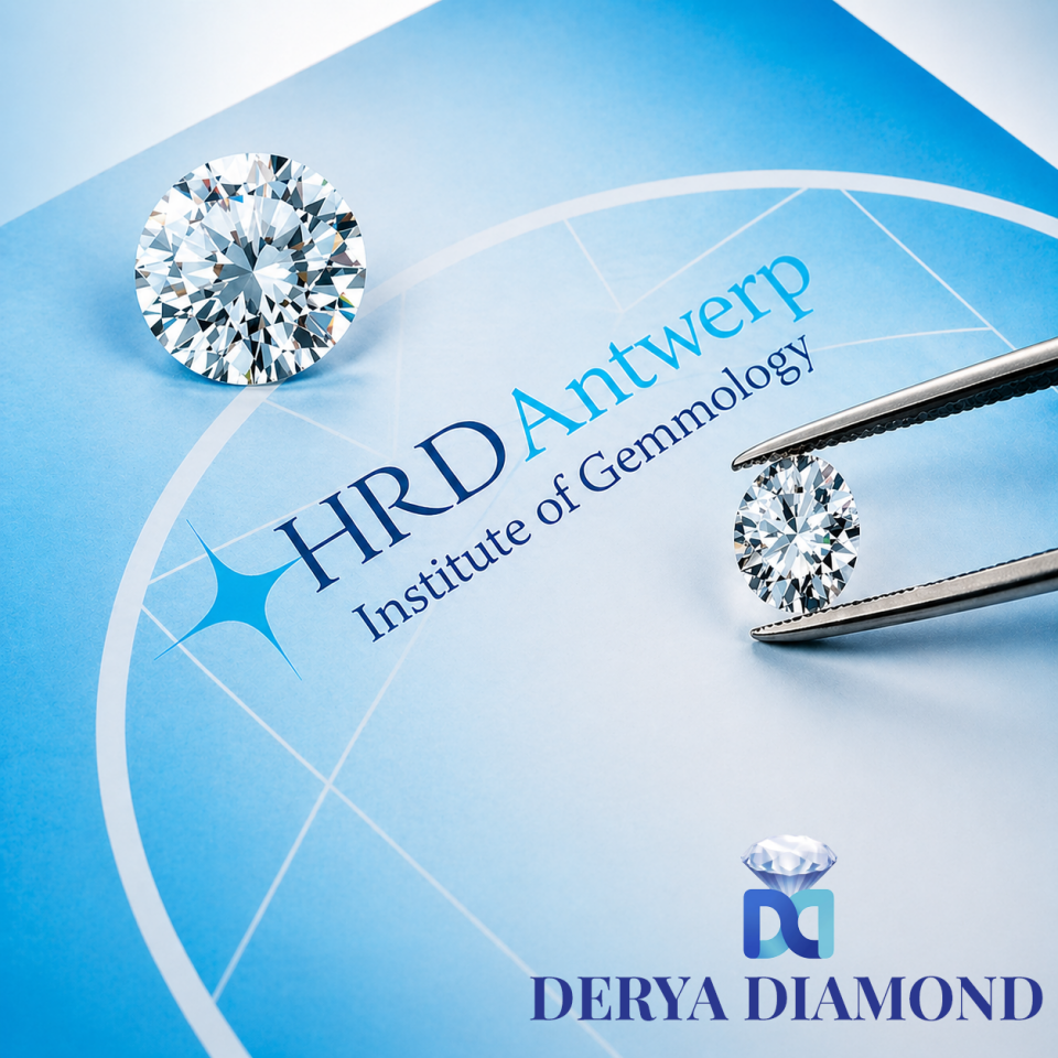 HRD Sertifikalı 0.50 karat Pırlanta